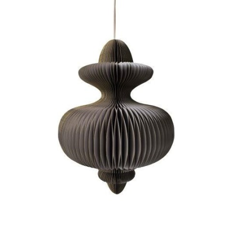 ORNAMENTO CARTA PIEGHEVOLE H.50 D.44 LILLA